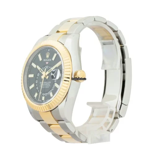 Offering Replica Rolex Sky-dweller 326933 Caliber 9001 Automatic Movement 42mm Gold/steel Case Mens/unisex Watch - Image 2