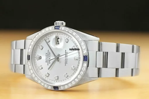Lovely Fake Rolex Datejust 1601 Caliber 1570 Automatic Movement 36mm Steel Case Mens/unisex Watch - Image 2