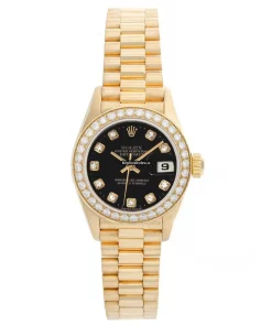 Suitable Fake Rolex Lady-datejust 69178 Automatic Movement Womens Watch