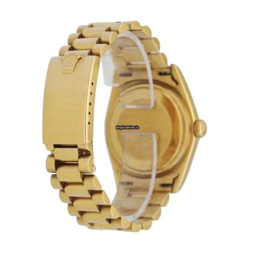 Affordable Replica Rolex Day-date 36 1803 Automatic Movement 36mm Yellow Gold Case Mens/unisex Watch - Image 4