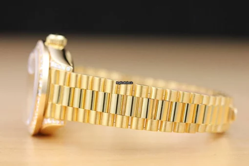 Discount Replica Rolex Lady-datejust 69178 Caliber 2135 Automatic Movement 26mm Yellow Gold Case Womens Watch - Image 5