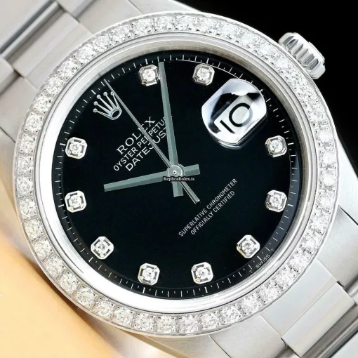 Well Made Replica Rolex Datejust 1601 Caliber 1570 Automatic Movement 36mm Steel Case Mens/unisex Watch