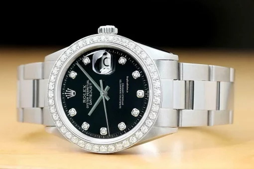 Well Made Replica Rolex Datejust 1601 Caliber 1570 Automatic Movement 36mm Steel Case Mens/unisex Watch - Image 2