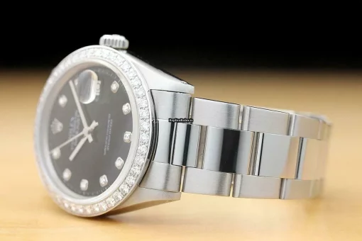 Well Made Replica Rolex Datejust 1601 Caliber 1570 Automatic Movement 36mm Steel Case Mens/unisex Watch - Image 4
