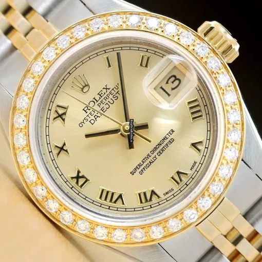Wholesale Copies Rolex Lady-datejust 69173 Caliber 2135 Automatic Movement 26mm Steel Case Womens Watch