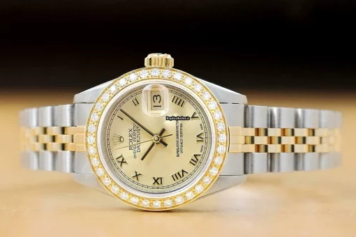 Wholesale Copies Rolex Lady-datejust 69173 Caliber 2135 Automatic Movement 26mm Steel Case Womens Watch - Image 3