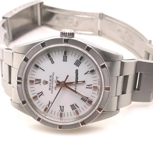 Excellent Copies Rolex Air King Precision 14010 Caliber 3000 Automatic Movement 34mm Steel Case Mens/unisex Watch - Image 2