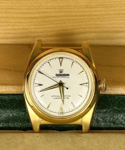 Good Replica Rolex Bubble Back 5050 Automatic Movement Gold/steel Case Mens/unisex Watch