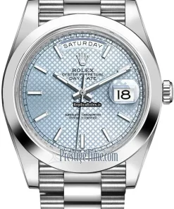 Beautiful Fake Rolex Day-date 40 228206 Automatic Movement 40mm Platinum Case Mens/unisex Watch