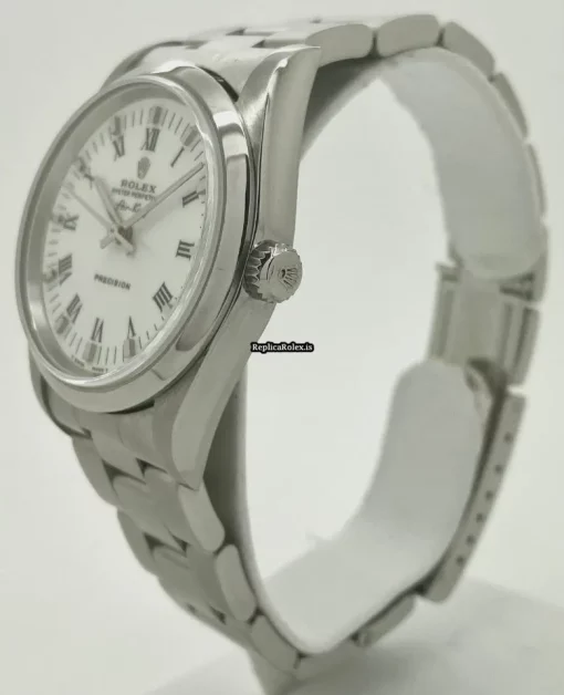 Good Knockoff Rolex Air King Precision 14000 Caliber 3000 Automatic Movement 34mm Steel Case Mens/unisex Watch - Image 4
