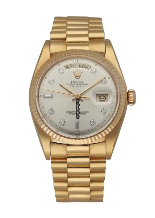 High-end Replica Rolex Day-date 36 1803 Automatic Movement 36mm Rose Gold Case Mens/unisex Watch