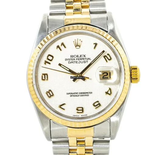Reliable Copy Rolex Datejust 16233 Automatic Movement 36mm Steel Case Mens/unisex Watch - Image 4