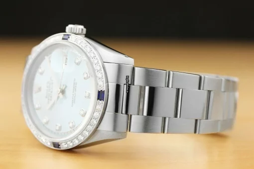 Swiss Replica Rolex Datejust 1603 Caliber 1570 Automatic Movement 36mm Steel Case Mens/unisex Watch - Image 4