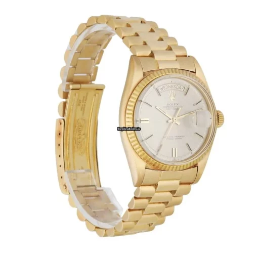 Pleasing Replica Rolex Day-date 36 1803 Automatic Movement 36mm Yellow Gold Case Mens/unisex Watch - Image 3
