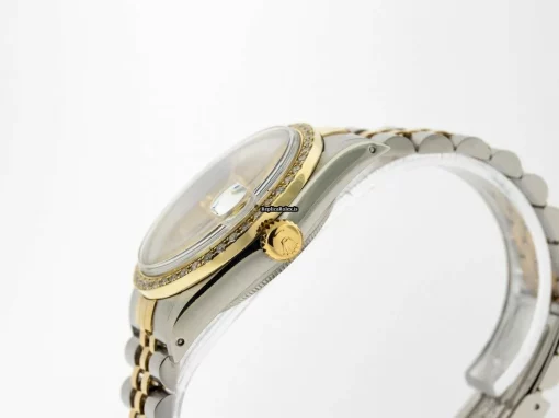 Wonderful Imitation Rolex Datejust 16013 Automatic Movement 36mm Gold/steel Case Mens/unisex Watch - Image 7