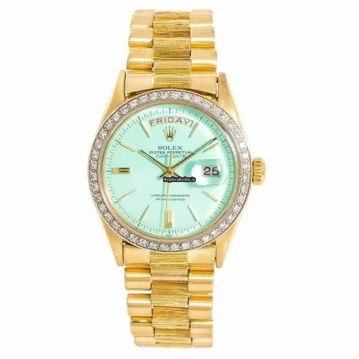 Nice Replica Rolex Day-date 36 1803 36mm Yellow Gold Case Mens/unisex Watch