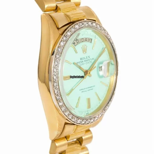 Nice Replica Rolex Day-date 36 1803 36mm Yellow Gold Case Mens/unisex Watch - Image 3