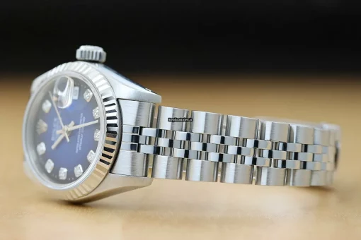 Cheap Replica Rolex Lady-datejust 69174 Caliber 2135 Automatic Movement 26mm Steel Case Womens Watch - Image 4