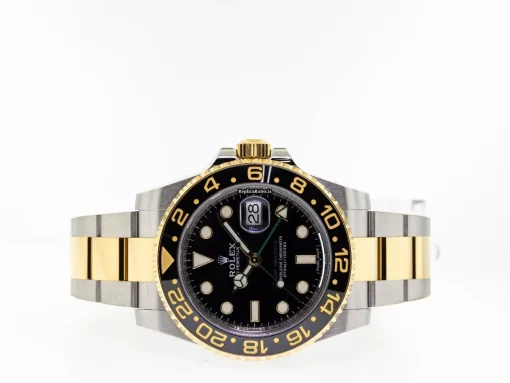 1:1 Replica Rolex Gmt-master II 116713ln Caliber 3186 Automatic Movement 40mm Gold/steel Case Mens/unisex Watch - Image 7