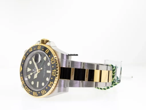 1:1 Replica Rolex Gmt-master II 116713ln Caliber 3186 Automatic Movement 40mm Gold/steel Case Mens/unisex Watch - Image 8