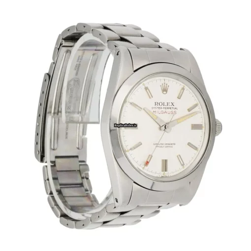 Affordable Copy Rolex Milgauss 1019 Automatic Movement 38mm Steel Case Mens/unisex Watch - Image 3