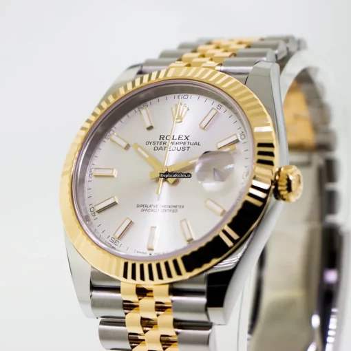 Fantastic Replica Rolex Datejust 126333 Caliber 3235 Automatic Movement 41mm Gold/steel Case Mens/unisex Watch