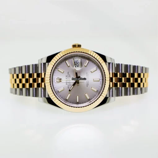 Fantastic Replica Rolex Datejust 126333 Caliber 3235 Automatic Movement 41mm Gold/steel Case Mens/unisex Watch - Image 4