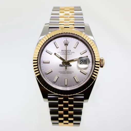 Fantastic Replica Rolex Datejust 126333 Caliber 3235 Automatic Movement 41mm Gold/steel Case Mens/unisex Watch - Image 8