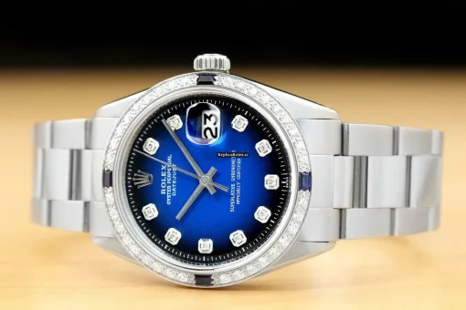 Great Fake Rolex Datejust 1601 Caliber 1570 Automatic Movement 36mm Steel Case Mens/unisex Watch - Image 3