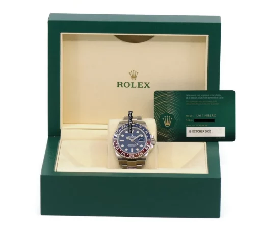 Fantastic Replica Rolex Gmt-master II 126719blro-0003 Caliber 3285 Automatic Movement 40mm White Gold Case Mens/unisex Watch - Image 4