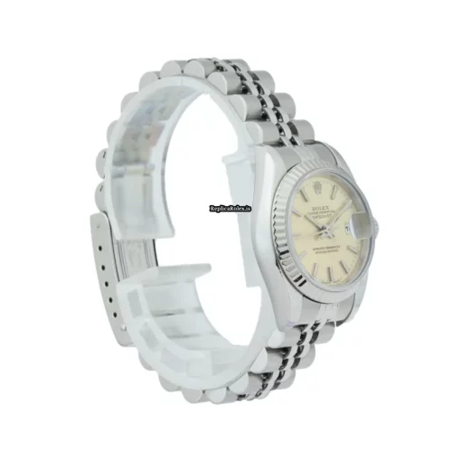 Well Made Replica Rolex Lady-datejust 69174 Caliber 2135 Automatic Movement 26mm Steel Case Womens Watch - Image 6