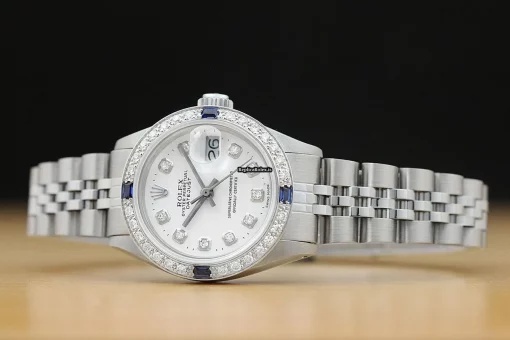 Distinctive Replica Rolex Lady-datejust 6917 Caliber 2030 Automatic Movement 26mm Steel Case Womens Watch - Image 2