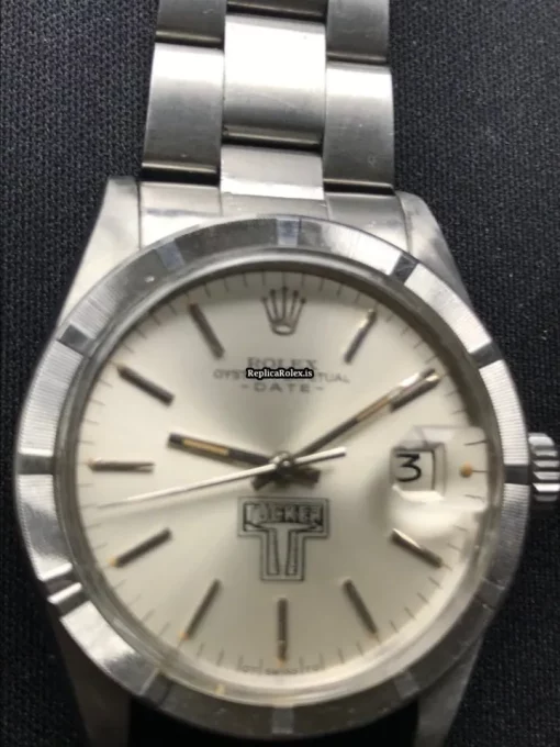 Perfect Fakes Rolex Oyster Perpetual Date 1501 Caliber 1570 Automatic Movement 34mm Steel Case Mens/unisex Watch