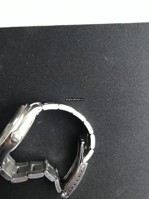 Perfect Fakes Rolex Oyster Perpetual Date 1501 Caliber 1570 Automatic Movement 34mm Steel Case Mens/unisex Watch - Image 8