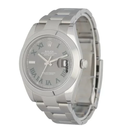 Amazing Replica Rolex Datejust 126300 Automatic Movement 41mm Steel Case Mens/unisex Watch - Image 2