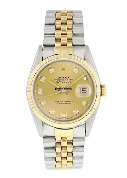 Excellent Replica Rolex Datejust 16233 Caliber 3135 Automatic Movement 36mm Steel Case Mens/unisex Watch