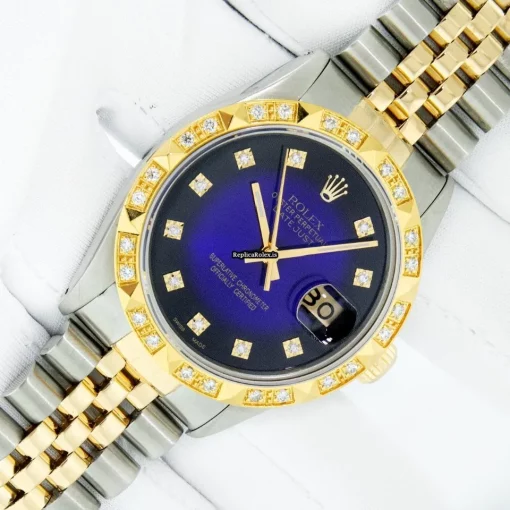 Excellent Clone Rolex Datejust 16013 Caliber 3035 Automatic Movement 36mm Gold/steel Case Mens/unisex Watch - Image 2