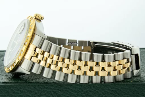 Excellent Clone Rolex Datejust 16013 Caliber 3035 Automatic Movement 36mm Gold/steel Case Mens/unisex Watch - Image 7