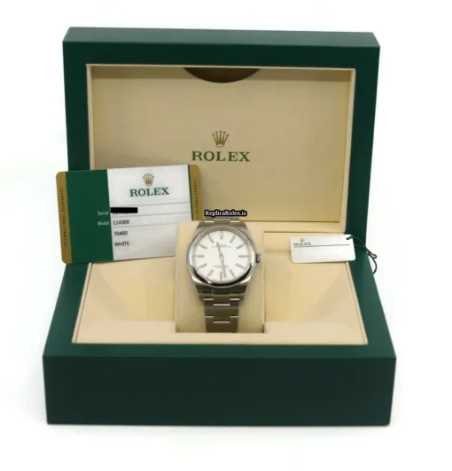 Wonderful Replica Rolex Oyster Perpetual 39 114300 Caliber 3132 Automatic Movement 39mm Steel Case Mens/unisex Watch - Image 4