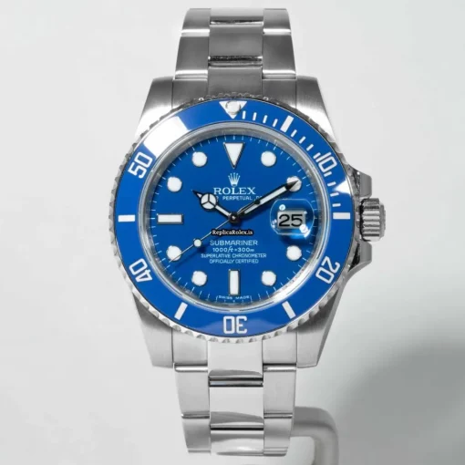 Well Made Fakes Rolex Submariner Date 116619lb Caliber 3135 Automatic Movement 40mm White Gold Case Mens/unisex Watch