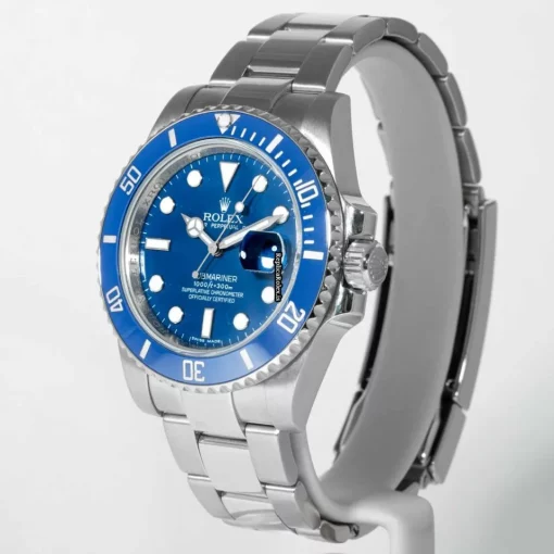 Well Made Fakes Rolex Submariner Date 116619lb Caliber 3135 Automatic Movement 40mm White Gold Case Mens/unisex Watch - Image 4