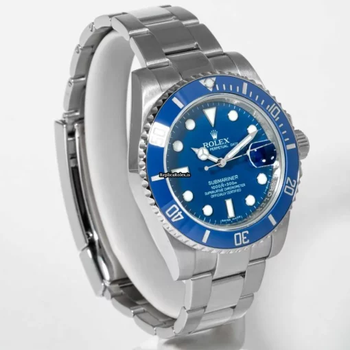 Well Made Fakes Rolex Submariner Date 116619lb Caliber 3135 Automatic Movement 40mm White Gold Case Mens/unisex Watch - Image 5