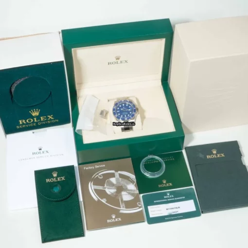 Well Made Fakes Rolex Submariner Date 116619lb Caliber 3135 Automatic Movement 40mm White Gold Case Mens/unisex Watch - Image 7