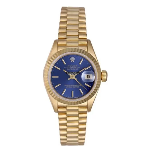 1:1 Replica Rolex Lady-datejust 79178 Automatic Movement 26mm Yellow Gold Case Womens Watch