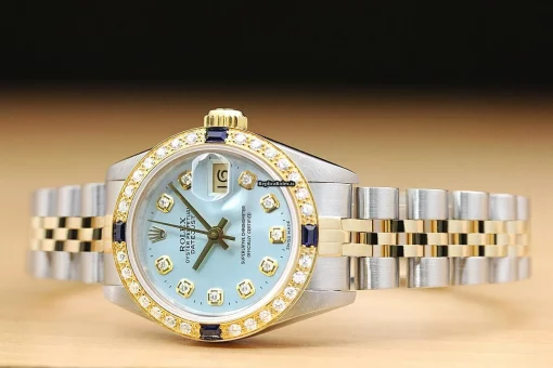 Wonderful Replica Rolex Lady-datejust 69173 Caliber 2135 Automatic Movement 26mm Steel Case Womens Watch - Image 2