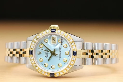 Wonderful Replica Rolex Lady-datejust 69173 Caliber 2135 Automatic Movement 26mm Steel Case Womens Watch - Image 3
