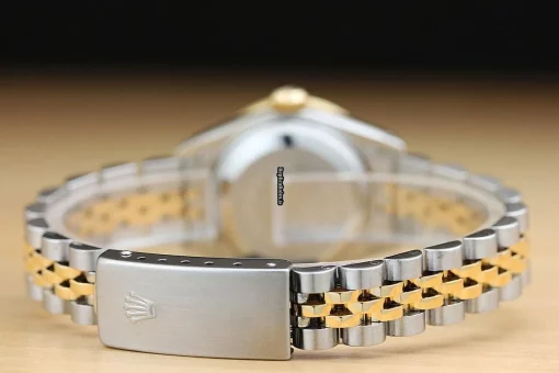Wonderful Replica Rolex Lady-datejust 69173 Caliber 2135 Automatic Movement 26mm Steel Case Womens Watch - Image 6