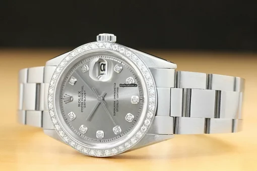 Unique Replica Rolex Datejust 1601 Caliber 1570 Automatic Movement 36mm Steel Case Mens/unisex Watch - Image 2