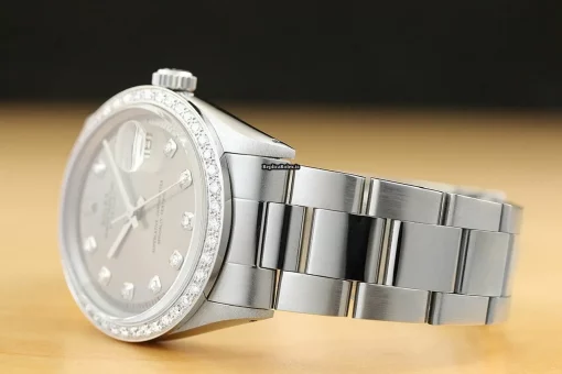 Unique Replica Rolex Datejust 1601 Caliber 1570 Automatic Movement 36mm Steel Case Mens/unisex Watch - Image 4