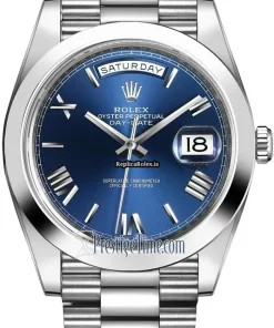 Wonderful Replica Rolex Day-date 40 228206 Automatic Movement 40mm Platinum Case Mens/unisex Watch
